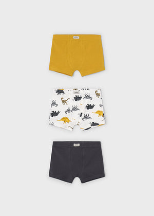 Boy 3-Pack Boxers - Mustard