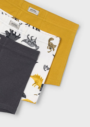 Boy 3-Pack Boxers - Mustard