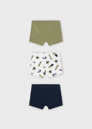 Boy 3-Pack Boxers - Pistachio