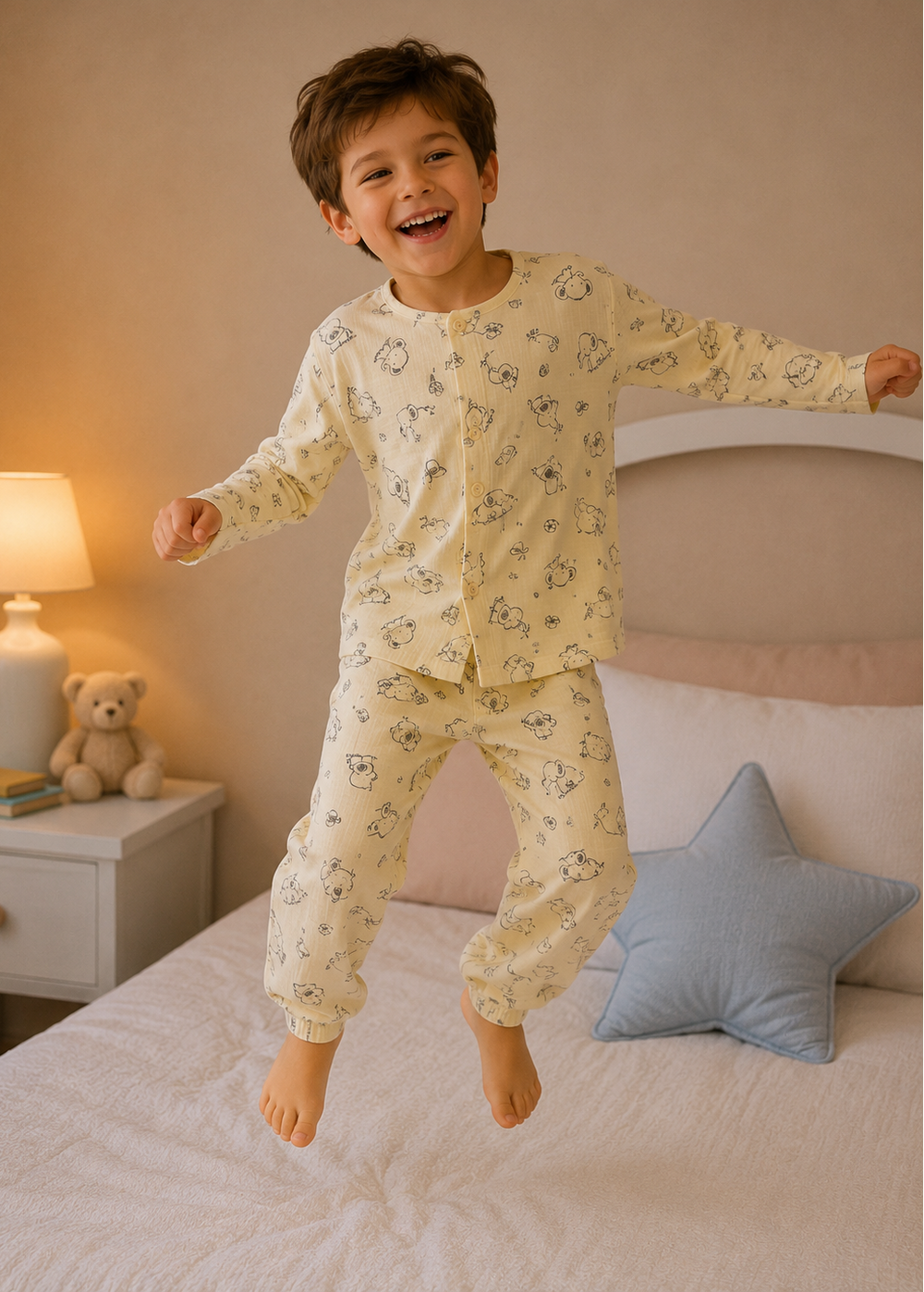 Little Elephant Bamboo Pajama Set