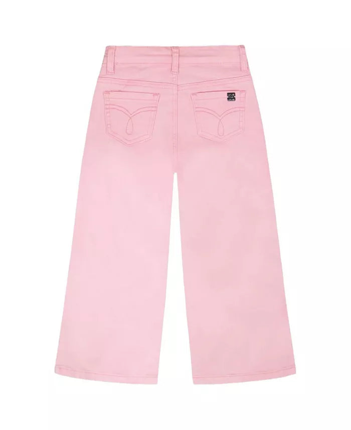 Timeless Classic Pink Wide Leg Jeans