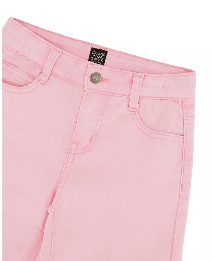 Timeless Classic Pink Wide Leg Jeans
