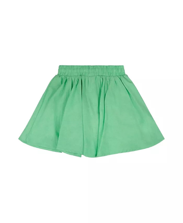 Golf Green Skort With Embroidered Cherries