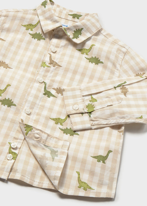 Baby Dino Printed Shirt