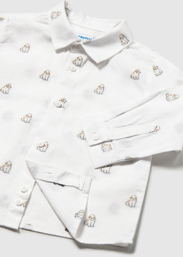 Baby Printed Jacquard Shirt