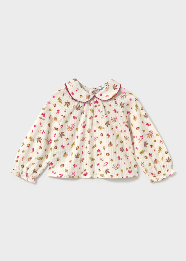 Baby Girl Textured Blouse