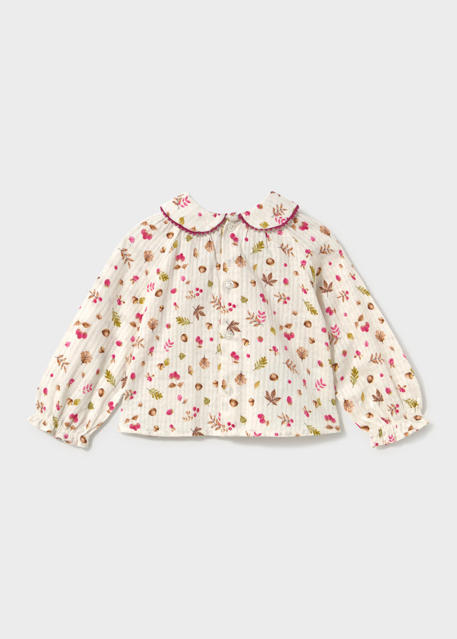 Baby Girl Textured Blouse