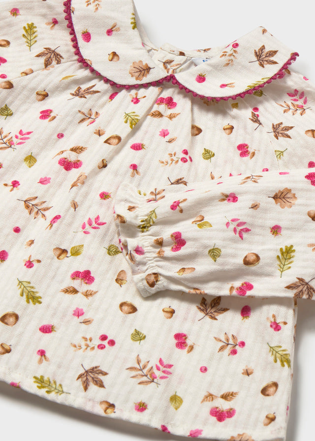 Baby Girl Textured Blouse