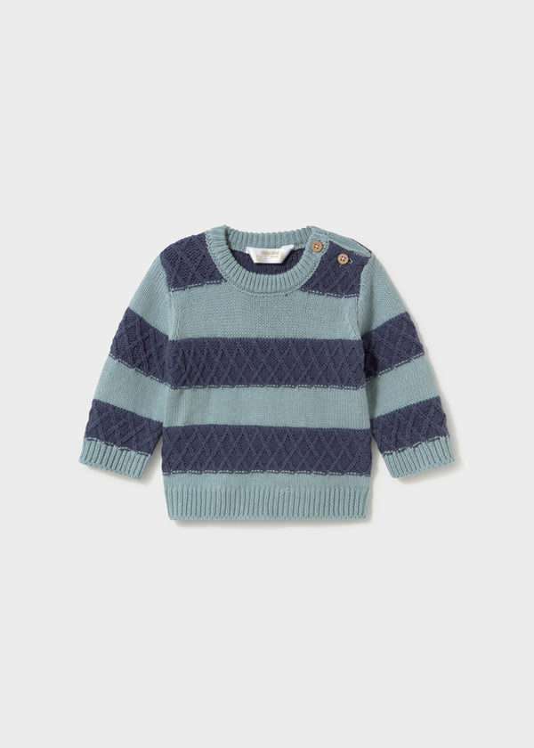 Newborn Boy Striped Sweater