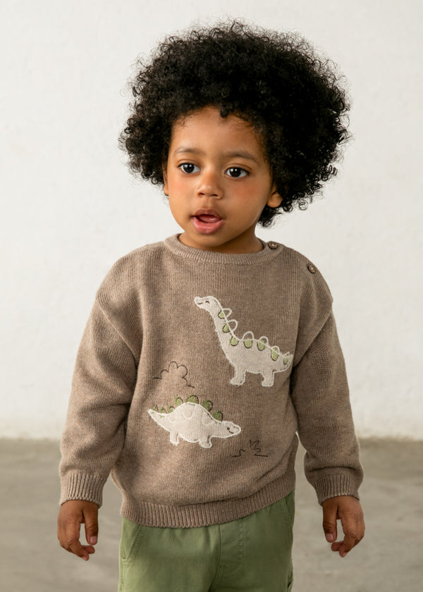 Baby Truffle Dino Sweater