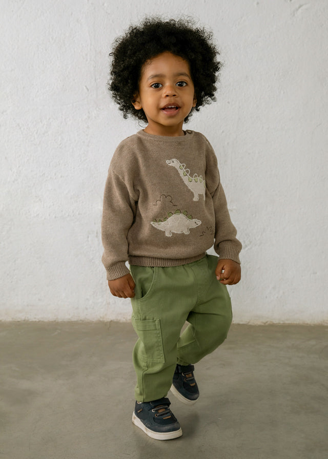 Baby Truffle Dino Sweater