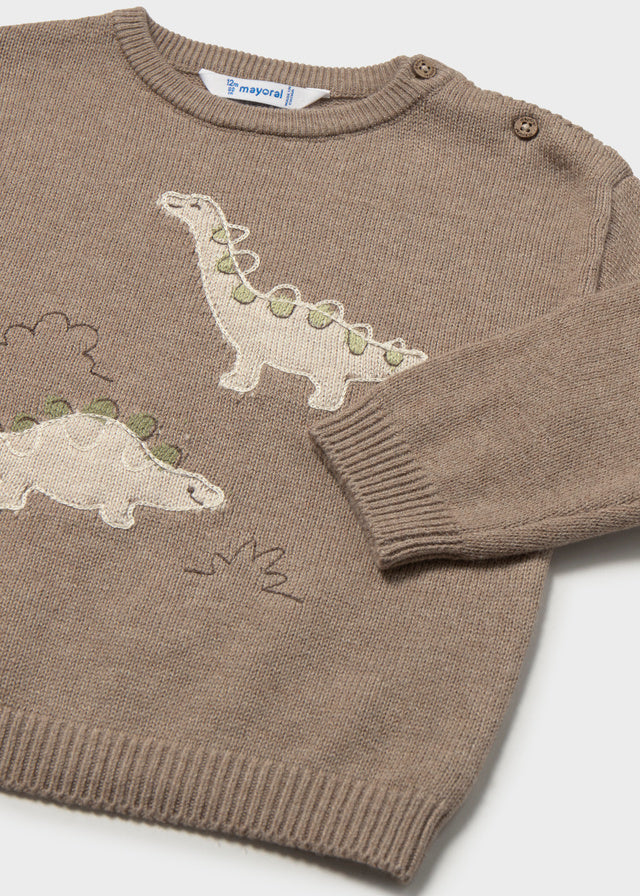 Baby Truffle Dino Sweater