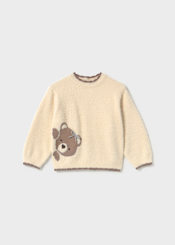 Baby Fuzzy Bear Sweater