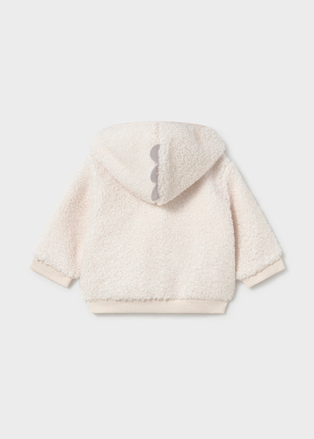 Newborn Boy Faux Fur Sweatshirt