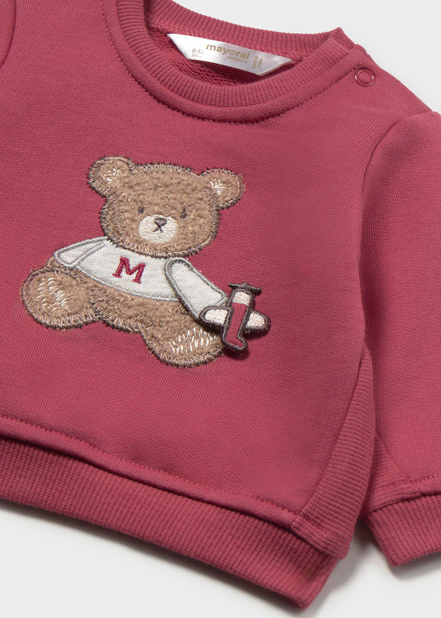 Newborn Boy Bear Sweatshirt