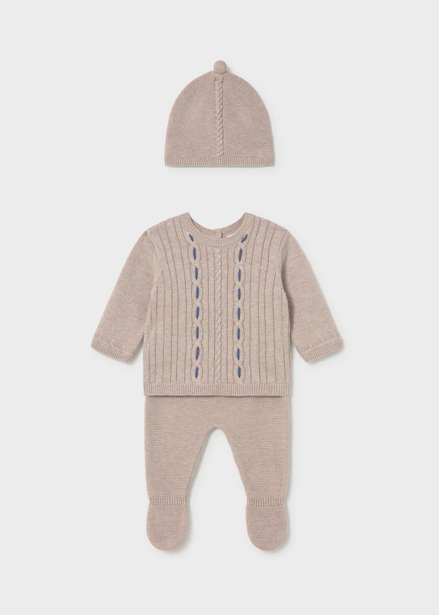 Baby Moca Vigore 3-Piece Knit Set