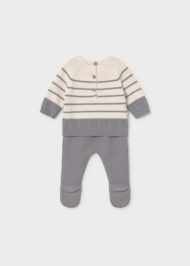 Newborn Boy Pants and Sweater Set