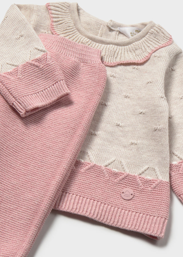 Rosa Baby Girl 3-Piece Knit Set