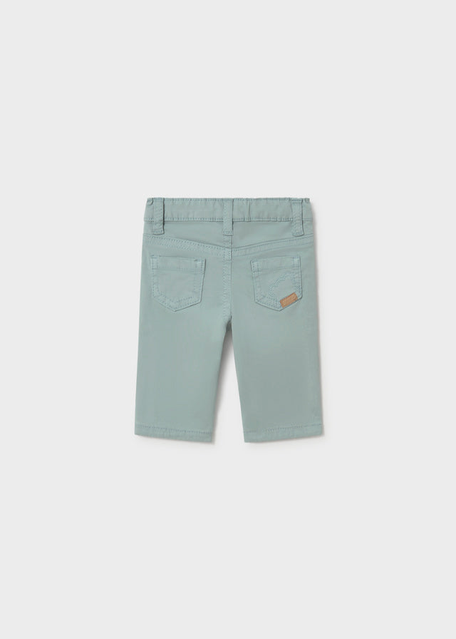 Baby Boy Twill Sage Pants