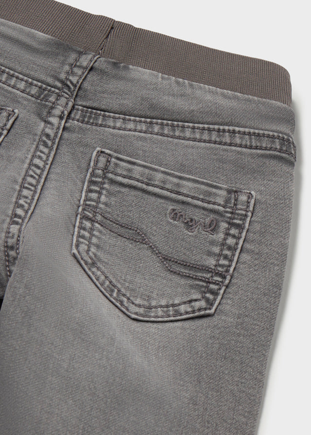 Baby Denim Grey Jogger Pants