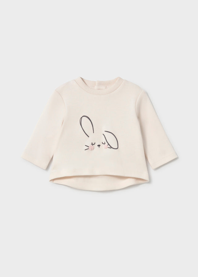 Newborn Girl Tracksuit with T-Shirt