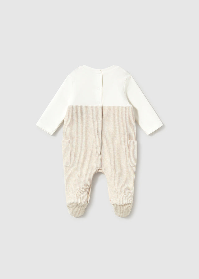 Newborn Boy Corduroy One-Piece