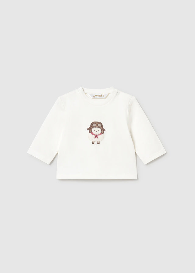 Newborn Girl Tracksuit with T-Shirt