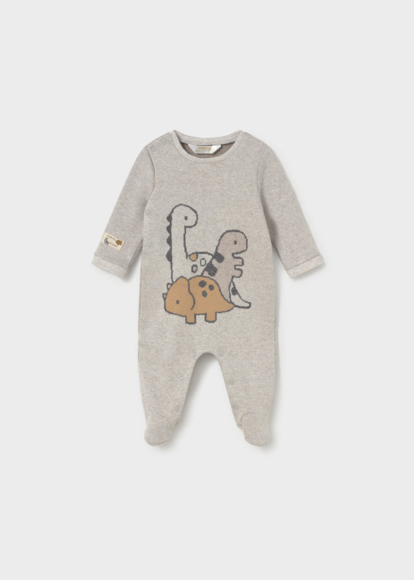 Baby Boy Dino Romper