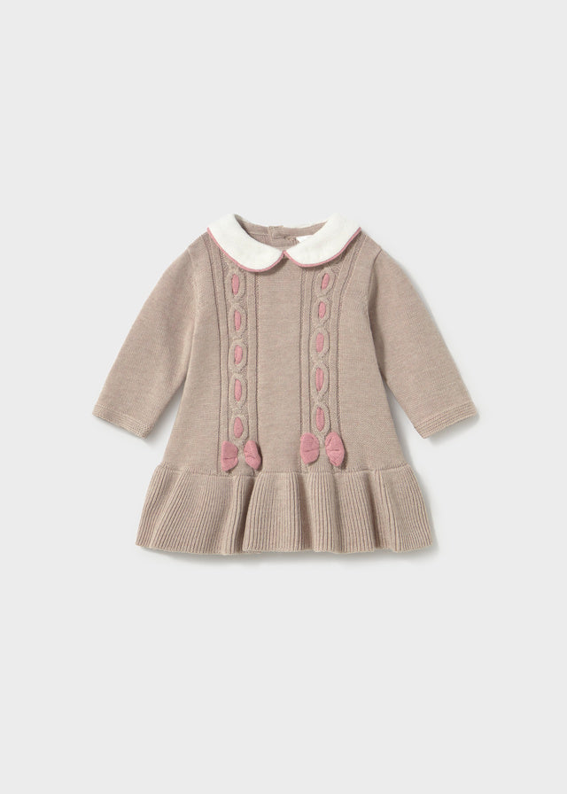 Newborn Girl Knit Dress