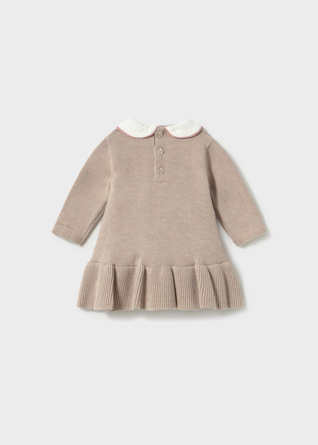 Newborn Girl Knit Dress