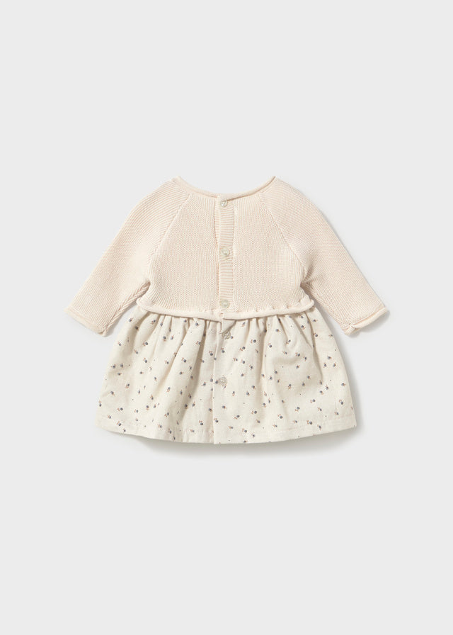 Newborn Girl Knit Dress