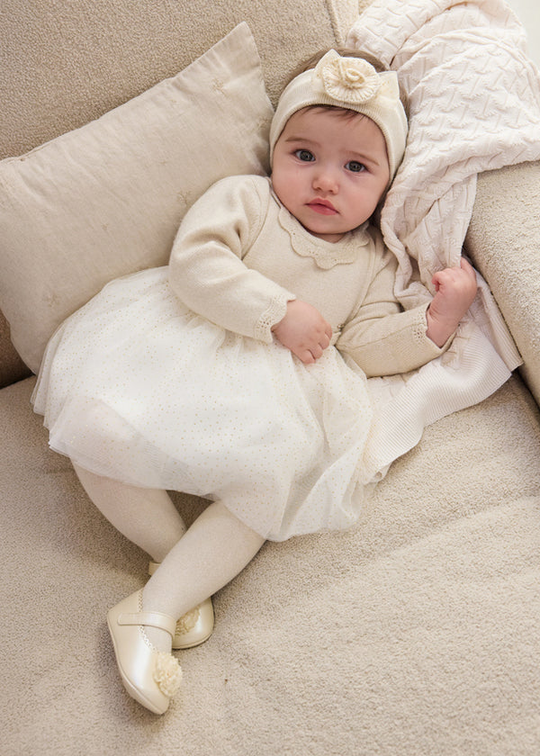Newborn Girl Tulle Dress
