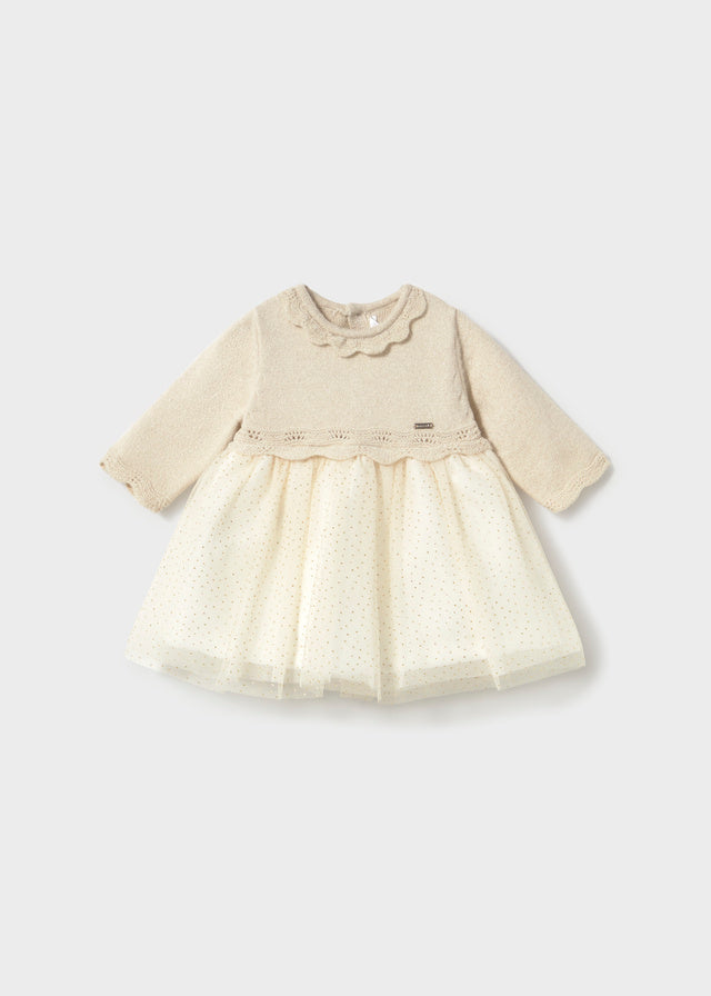 Newborn Girl Tulle Dress
