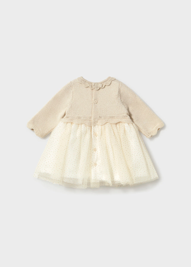 Newborn Girl Tulle Dress