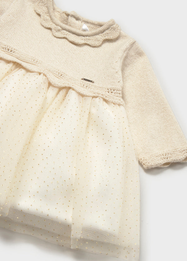 Newborn Girl Tulle Dress