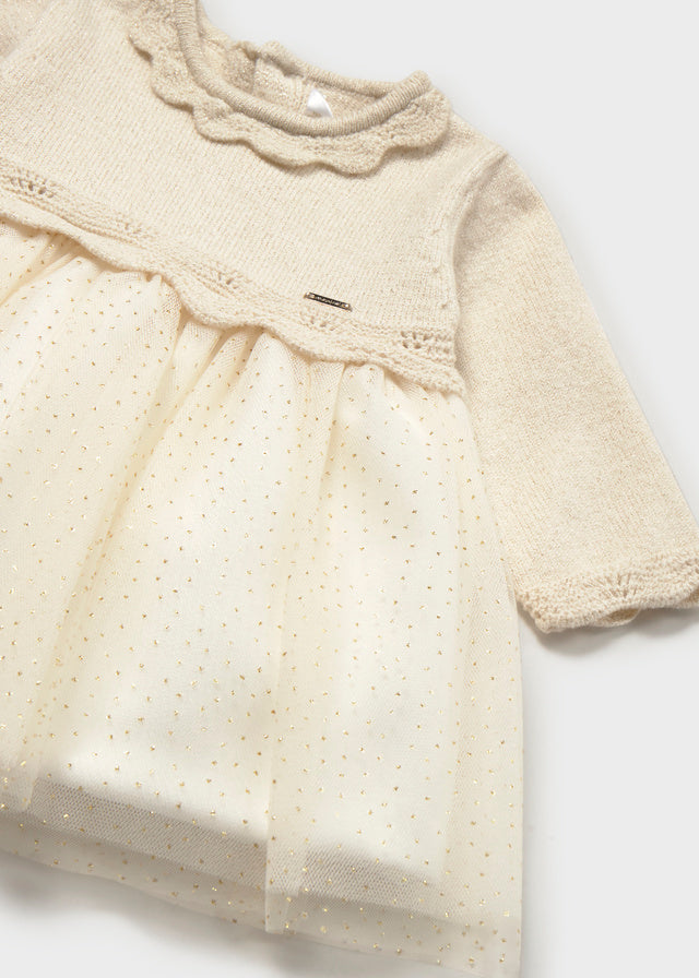 Newborn Girl Tulle Dress