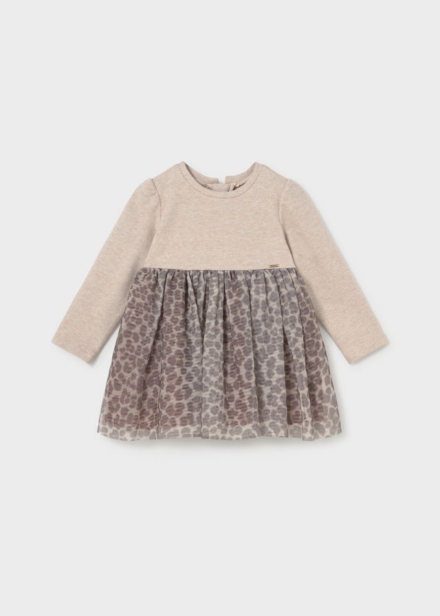 Baby Leopard Tulle Dress