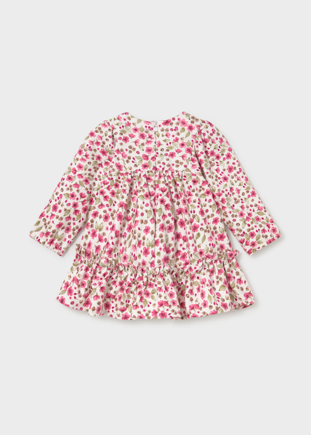 Baby Girl Petal Velvet Dress
