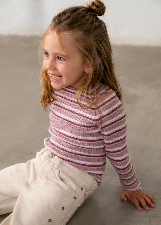 Girls' Knitted Soft  Jumper