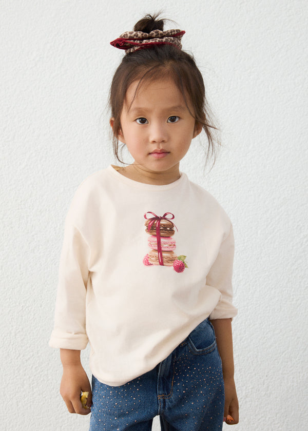 Girl T-Shirt With Leo Scrunchie