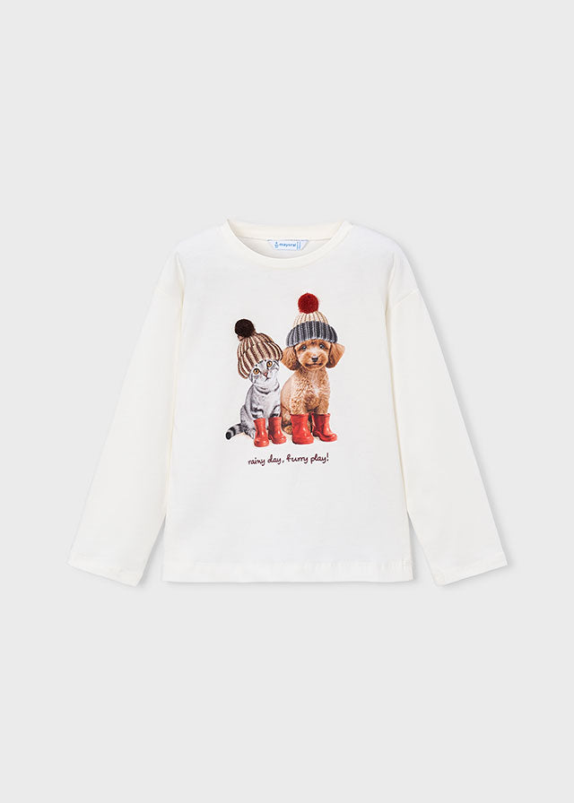 Girl Screen Print T-Shirt