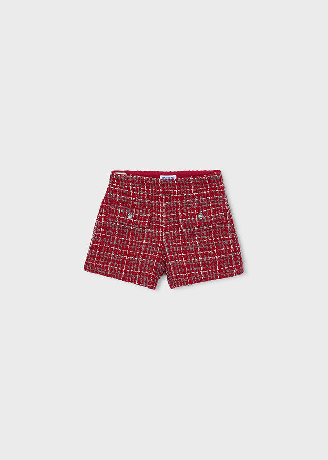 Girl Tweed Shorts