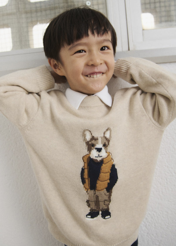 Intarsia Cereal Sweater