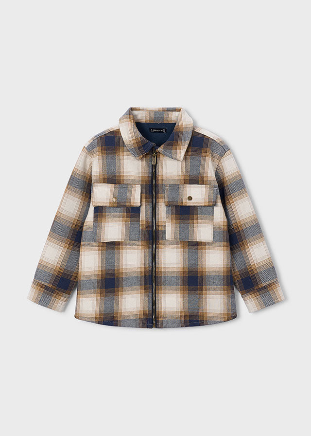 Boy Plaid Jacket