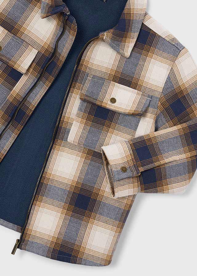 Boy Plaid Jacket