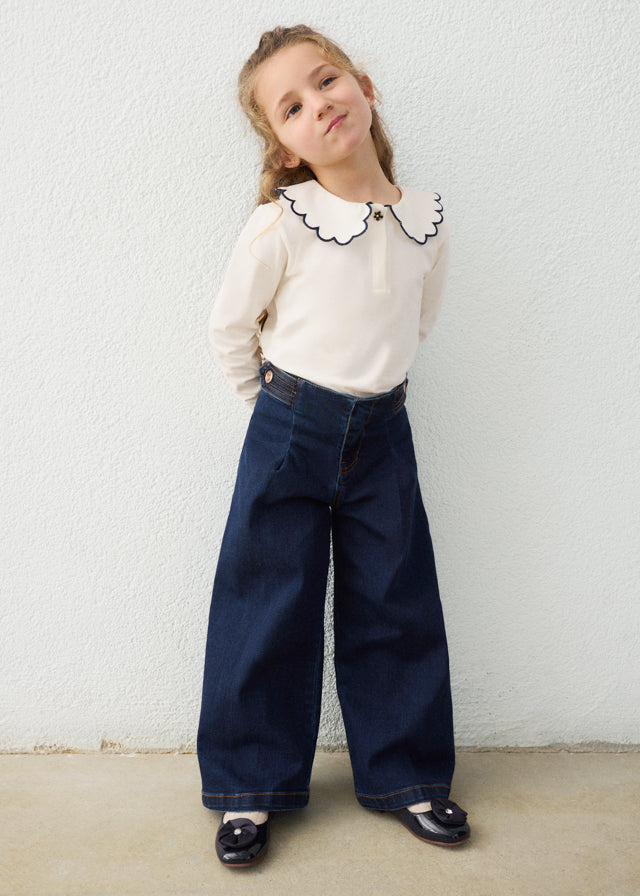 Girl Wide Leg Jeans