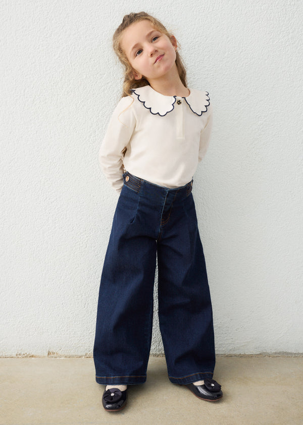 Girl Wide Leg Jeans