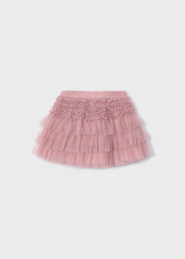 Girls' Tulle Ruffle Skirt