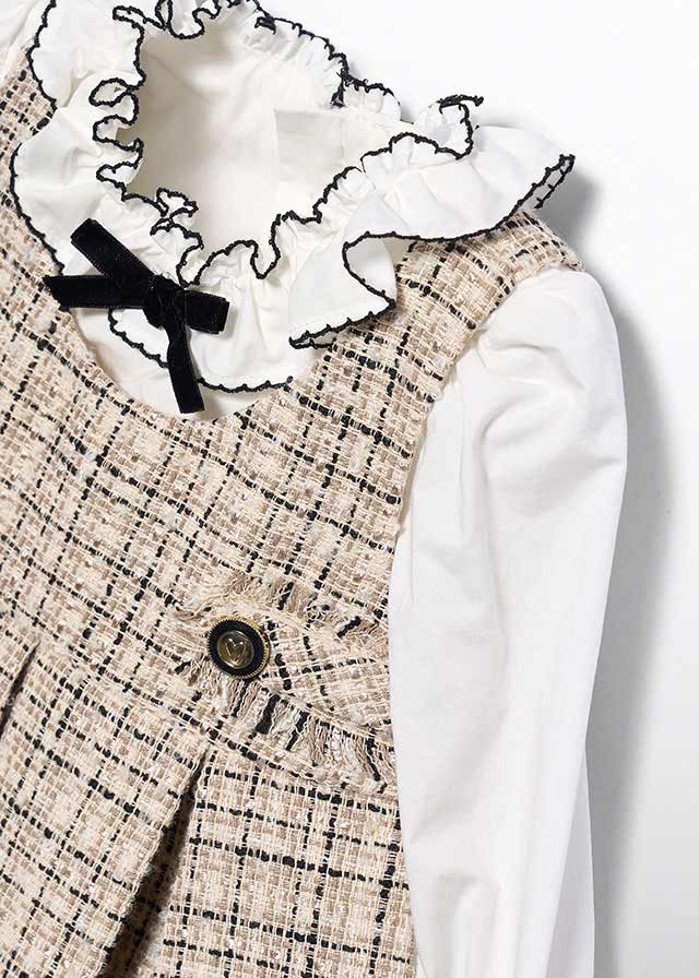 Baby Girl Tweed Dress