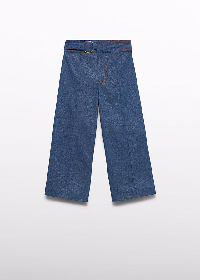 Girl Shimmer Denim Pants